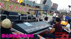 爵士龍舞臺演出音響設備4-遼西九華山案例