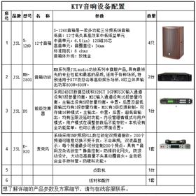 爵士龍KTV音響系統方案