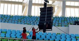 爵士龍大型體育館專業(yè)音響工程