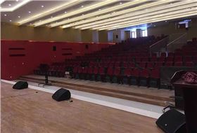 多功能廳采用專業(yè)舞臺音響設(shè)備【爵士龍音響】