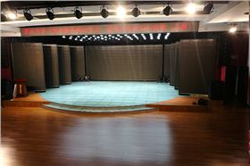 線陣專業舞臺音響系統助力漯河市廣播電視臺演播大廳