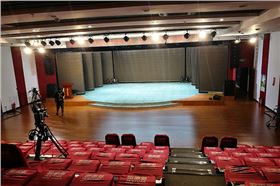 線陣專業舞臺音響系統助力漯河市廣播電視臺演播大廳