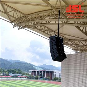 爵士龍LA系列線陣成功助力四川通航職業學院體育場【體育場館音響】