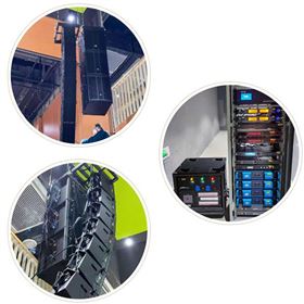 助力校園教育，四川成都龍泉驛區特殊教育學校多功能廳選用爵士龍K系列有源線陣