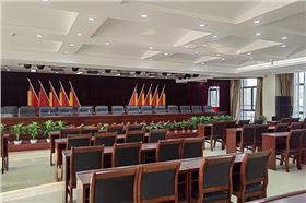 鄭州鐵路局報告廳搭建完成并投入使用 【爵士龍專業音響設備】