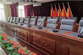 鄭州鐵路局報告廳搭建完成并投入使用 【爵士龍專業音響設備】