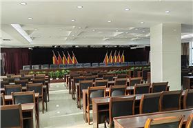 鄭州鐵路局報告廳搭建完成并投入使用 【爵士龍專業音響設備】