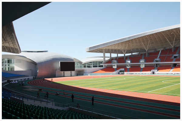 爵士龍案例-錫林體育館