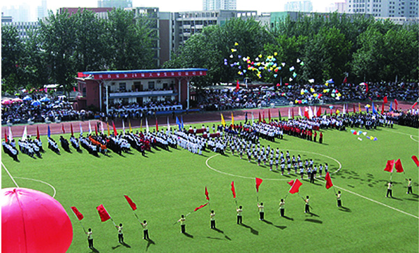 爵士龍案例-重慶人和小學體育場