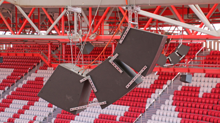 爵士龍專業音響為歐洲冠軍聯賽吶喊助威