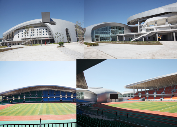 爵士龍線陣音箱助力錫林浩特大型體育場音響工程案例2