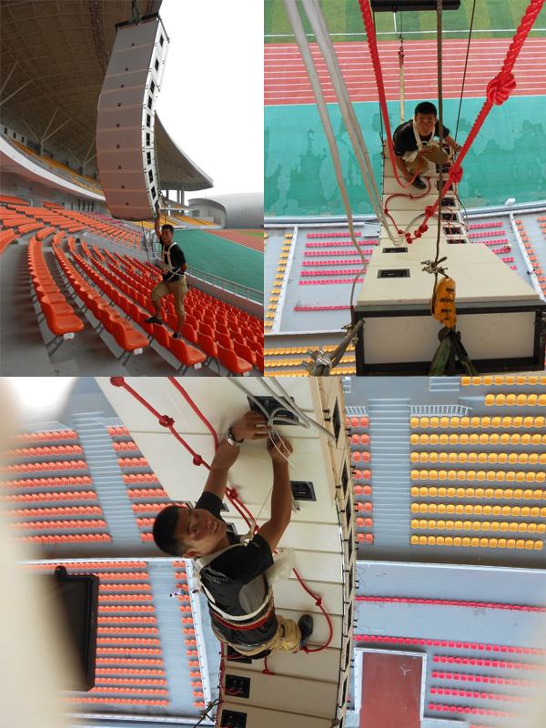 爵士龍線陣音箱助力錫林浩特體育場工程案例5