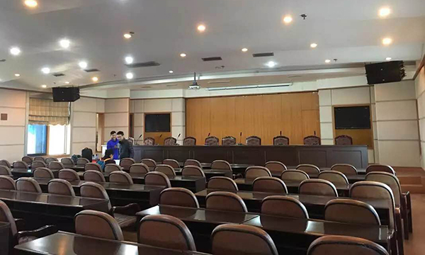 爵士龍會議室音響系統 樂山市政府會議室