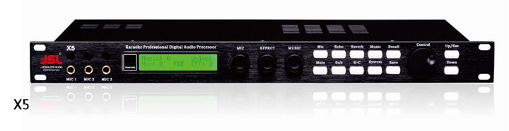 爵士龍專業(yè)音響設(shè)備 X5前級(jí)處理器