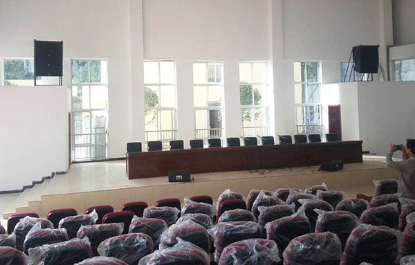 爵士龍多功能廳音響設(shè)備被四川高校采用