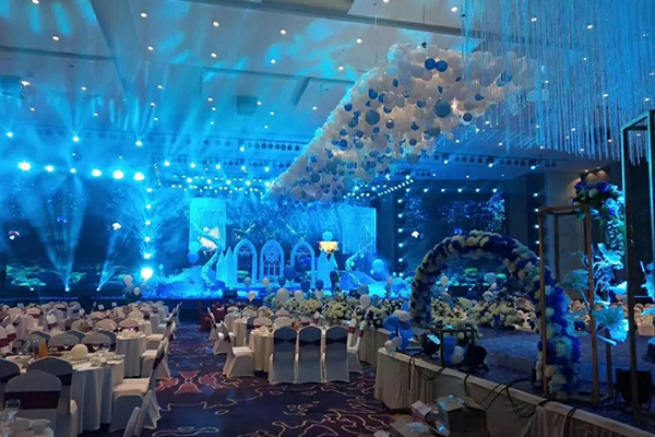 線陣音箱系統入駐淦香城竹韻宴會中心【工程案例】