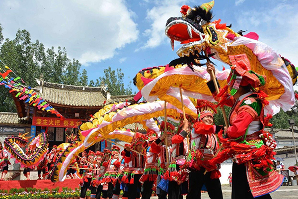 爵士龍(JSL)舞臺音響設備與您共赴云南民族村狂歡盛宴【火把節】