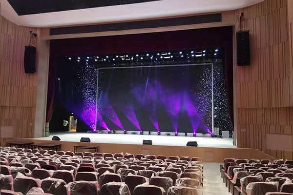 爵士龍專業舞臺音響系統助力廣東云浮藥科大學