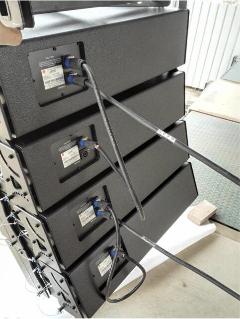 JSL爵士龍音響線陣的安裝步驟