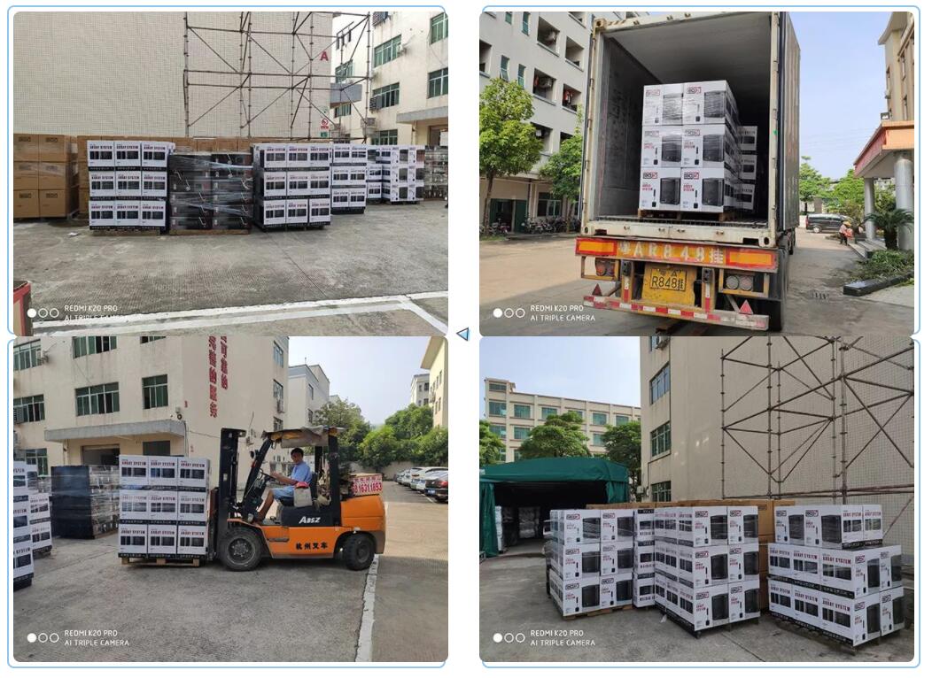 喜訊!JSL爵士龍第二批要遠航巴西的音響訂單順利裝箱 喜訊!JSL爵士龍第二批要遠航巴西的音響訂單順利裝箱