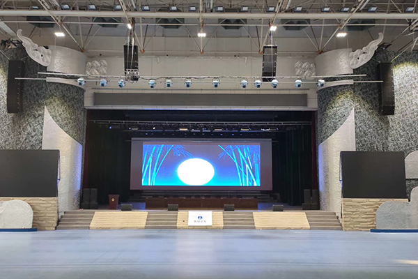 吉林長春航空學院體育館采用專業音響設備