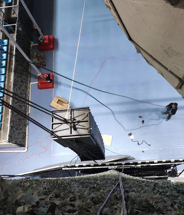 吉林長春航空學院體育館采用專業音響設備