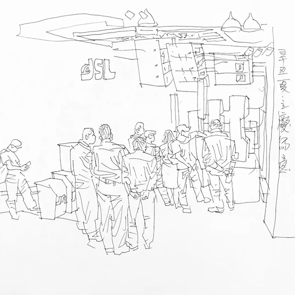 【畫作欣賞】藝術(shù)源自生活,著名畫家王立慶教授為萬昌創(chuàng)作寫意畫作