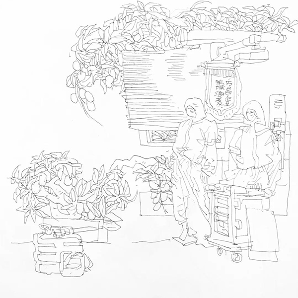 【畫作欣賞】藝術(shù)源自生活,著名畫家王立慶教授為萬昌創(chuàng)作寫意畫作