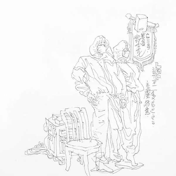 【畫作欣賞】藝術(shù)源自生活,著名畫家王立慶教授為萬昌創(chuàng)作寫意畫作