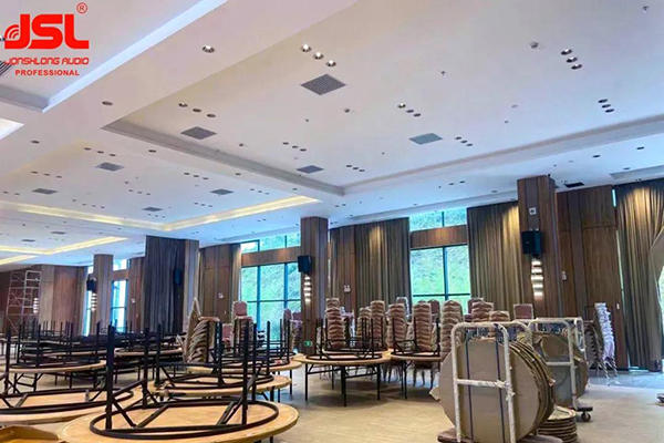 JSL雙十線陣應用于南充豪威益國際酒店