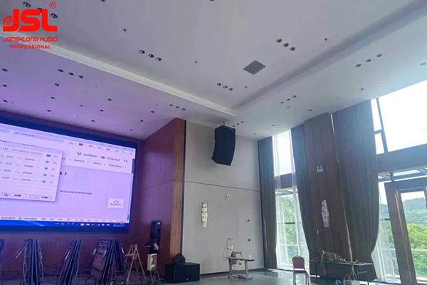 JSL雙十線陣應用于南充豪威益國際酒店