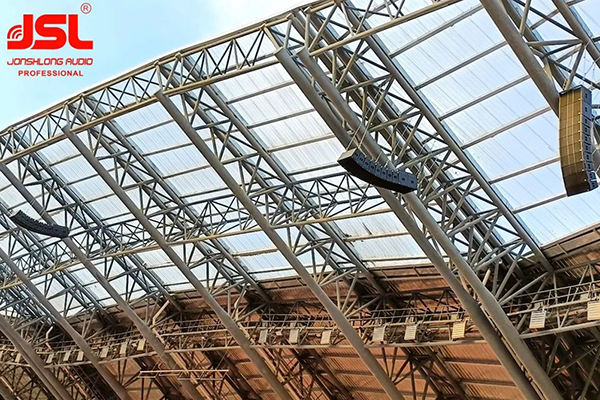 爵士龍專業音響設備成功助力鹿寨田徑運動場—— 基于Dante網絡架構現場音頻系統