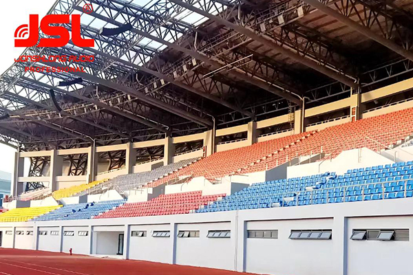 爵士龍專業音響設備成功助力鹿寨田徑運動場—— 基于Dante網絡架構現場音頻系統