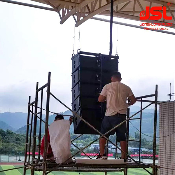 爵士龍LA系列線陣成功助力四川通航職業(yè)學(xué)院體育場(chǎng)【體育場(chǎng)館音響】