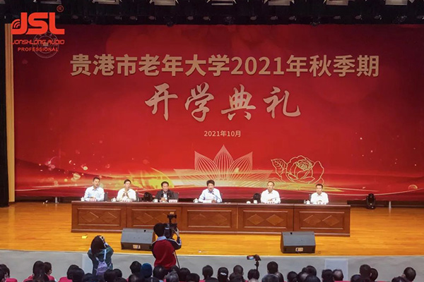 爵士龍LA線陣音箱系統廣西貴港市老年大學