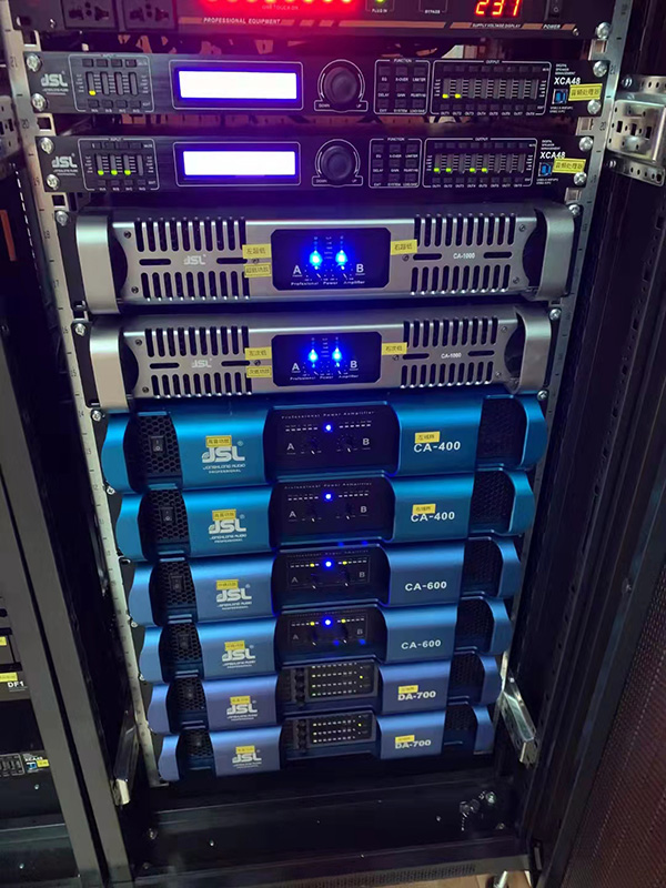 爵士龍JSL線陣音箱系統助力湖南衡陽祁東縣芙蓉學校體育館