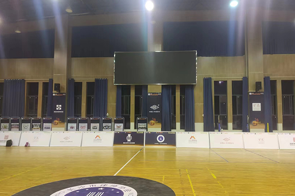 湖南長沙岳麓實驗中學體育館成功應用其爵士龍線陣音箱