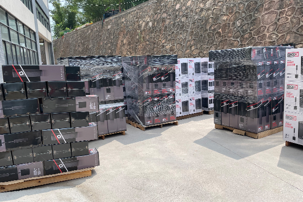 巴西客戶定制350套有源線陣順利出貨