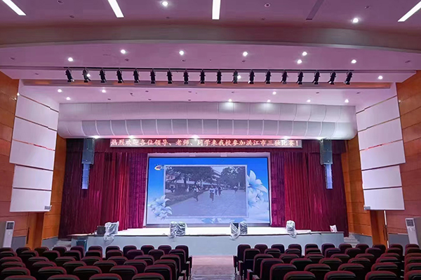 湖南懷化多個多功能廳選用爵士龍線陣音箱系統(tǒng)