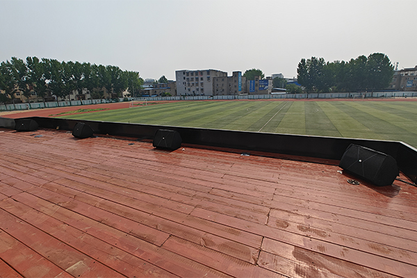 JSL爵士龍專業(yè)音響助陣開(kāi)封文化藝術(shù)職業(yè)學(xué)院風(fēng)雨操場(chǎng)