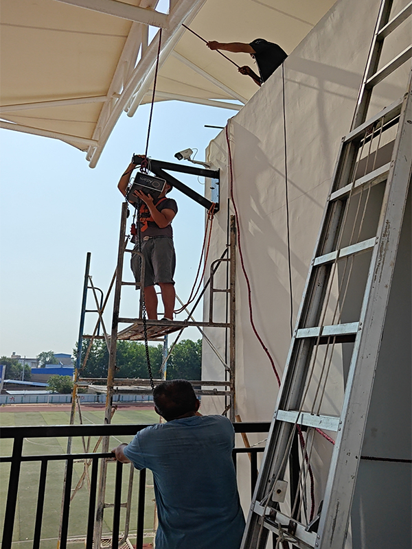 JSL爵士龍專業(yè)音響助陣開(kāi)封文化藝術(shù)職業(yè)學(xué)院風(fēng)雨操場(chǎng)