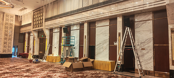 爵士龍音響為廣州珠江國際酒店宴會大廳注入聽覺新活力