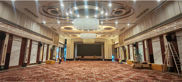 爵士龍音響為廣州珠江國際酒店宴會大廳注入聽覺新活力