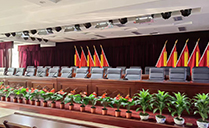 鄭州鐵路局報告廳搭建完成并投入使用 【爵士龍專業音響設備】 鄭州鐵路局報告廳搭建完成并投入使用 【爵士龍專業音響設備】